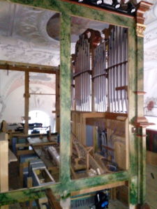 Orgelrenovierung Inningen – Prospekt