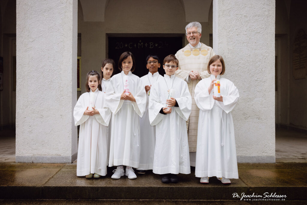 Gruppenfoto Erstkommunion
